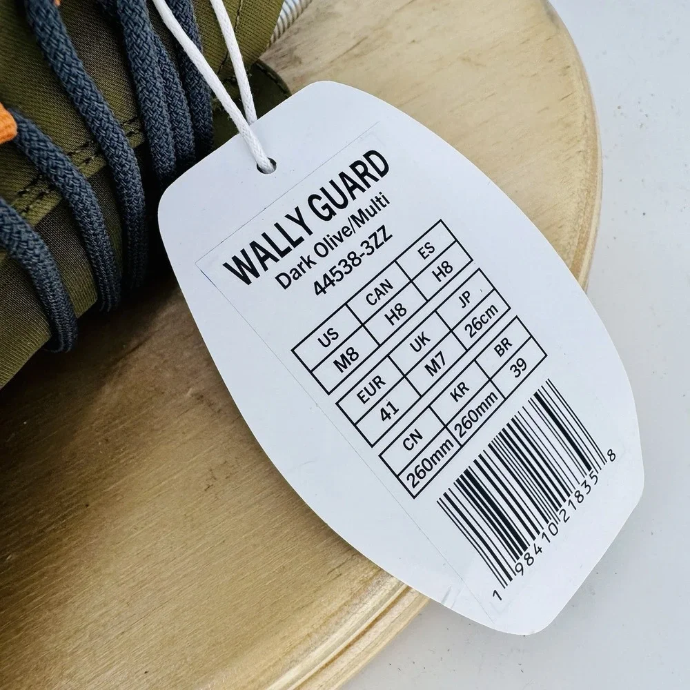 Hey Dude Wally Guard Men's 8 Dark Olive Shoes Slip On Comfort Casual NWT NEW
